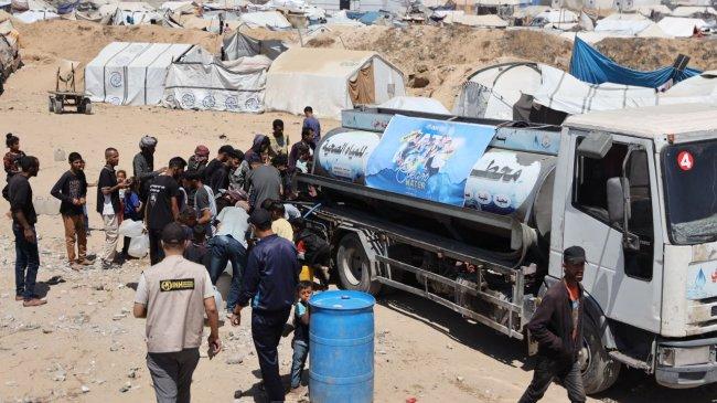 Israel Mulai Menggila, Lepaskan Tembakan ke Arah Warga Gaza yang Antre Bantuan, 25 Orang Tewas